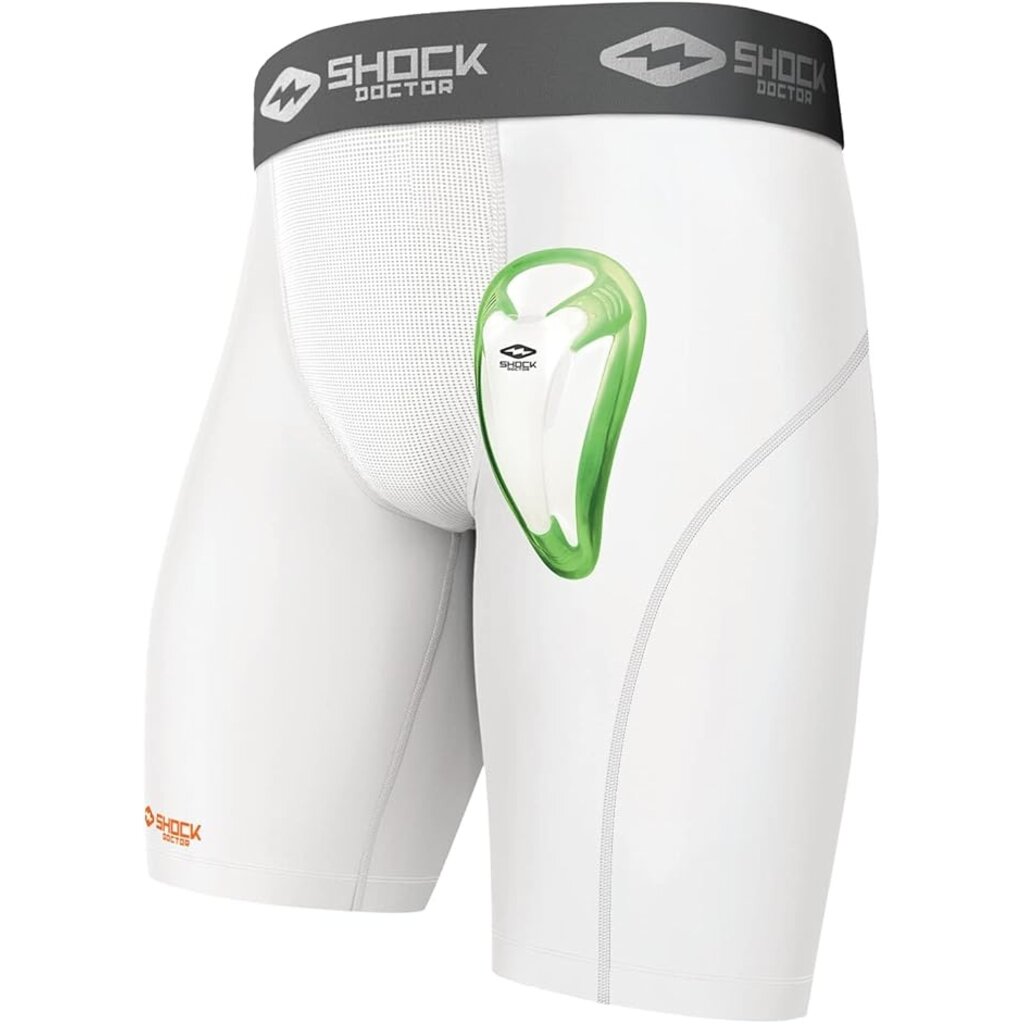 Shock Doctor Compression Short with Bio-Flex Cup – Model 221