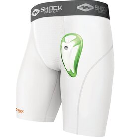Shock Doctor Compression Short with Bio-Flex Cup – Model 221
