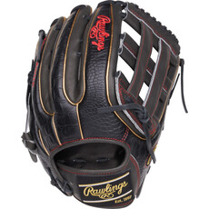 Rawlings Rawlings Heart of the Hide 12.75-Inch Outfield Glove – Dark Shadow Croc Leather – PROR3319-6DS-RHT