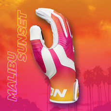 Easton Easton Adult Walk-Off Ethos Baseball Batting Gloves – Vapor – Goatskin Leather Palm – Ergonomic Neoprene Cuff