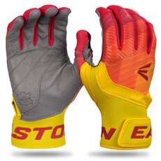 Easton Easton Youth Walk-Off Ethos Fire Batting Gloves – Full Grain Leather – Reinforced Palm – Touchscreen Compatible