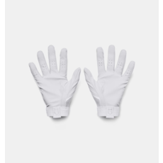 Under Armour Under Armour Clean Up Men’s Batting Gloves – HeatGear® Fabric – Synthetic Palm – Adjustable Cuff