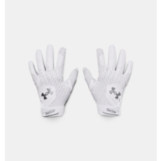 Under Armour Under Armour Clean Up Men’s Batting Gloves – HeatGear® Fabric – Synthetic Palm – Adjustable Cuff
