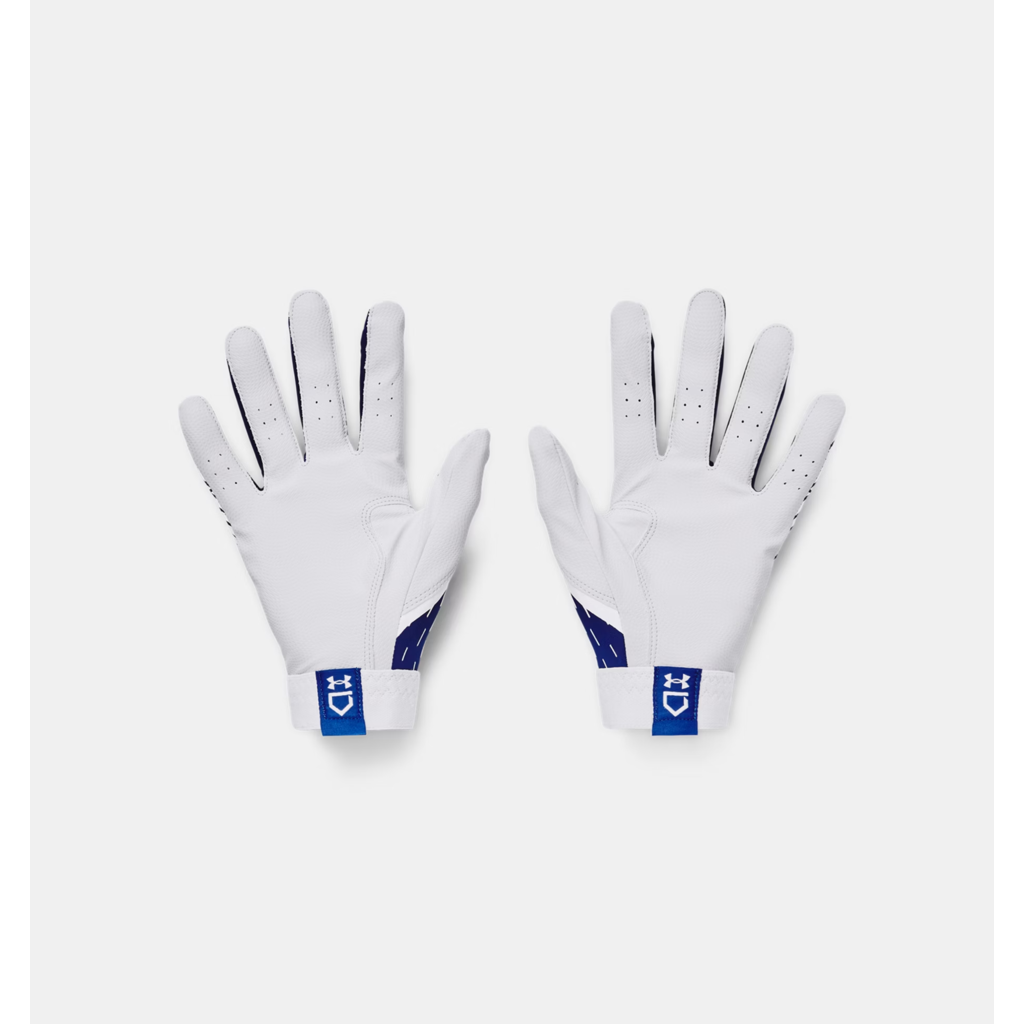 Under Armour Under Armour Clean Up Men’s Batting Gloves – HeatGear® Fabric – Synthetic Palm – Adjustable Cuff