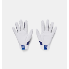 Under Armour Under Armour Clean Up Men’s Batting Gloves – HeatGear® Fabric – Synthetic Palm – Adjustable Cuff