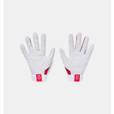 Under Armour Under Armour Clean Up Men’s Batting Gloves – HeatGear® Fabric – Synthetic Palm – Adjustable Cuff