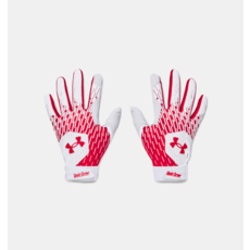 Under Armour Clean Up Men’s Batting Gloves – HeatGear® Fabric – Synthetic Palm – Adjustable Cuff
