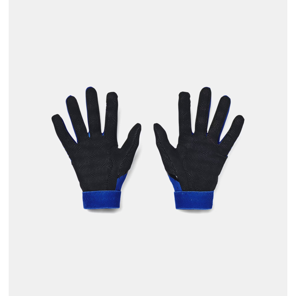 Under Armour Clean Up Boys' Batting Gloves – HeatGear® Fabric – Synthetic Palm – Adjustable Cuff
