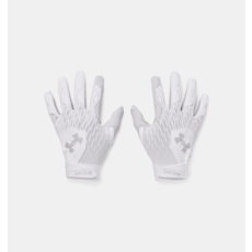 Under Armour Clean Up Boys' Batting Gloves – HeatGear® Fabric – Synthetic Palm – Adjustable Cuff