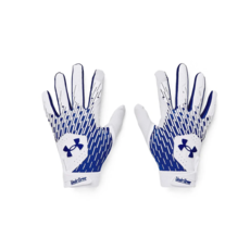 Under Armour Clean Up Boys' Batting Gloves – HeatGear® Fabric – Synthetic Palm – Adjustable Cuff