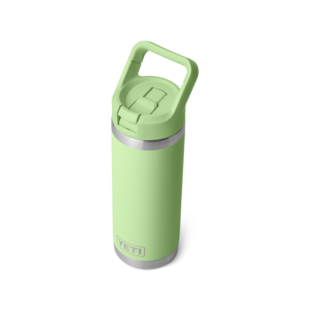 Yeti YETI Rambler® 18oz (532 ml) Water Bottle – Colour-Matched Straw Cap – Vacuum Insulated – Leakproof – Stainless Steel