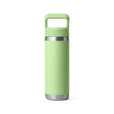 Yeti YETI Rambler® 18oz (532 ml) Water Bottle – Colour-Matched Straw Cap – Vacuum Insulated – Leakproof – Stainless Steel