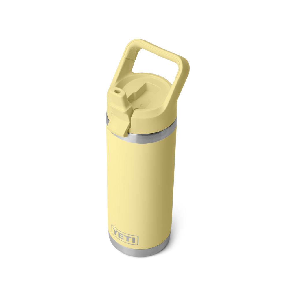 Yeti YETI Rambler® 18oz (532 ml) Water Bottle – Colour-Matched Straw Cap – Vacuum Insulated – Leakproof – Stainless Steel