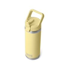 Yeti YETI Rambler® 18oz (532 ml) Water Bottle – Colour-Matched Straw Cap – Vacuum Insulated – Leakproof – Stainless Steel