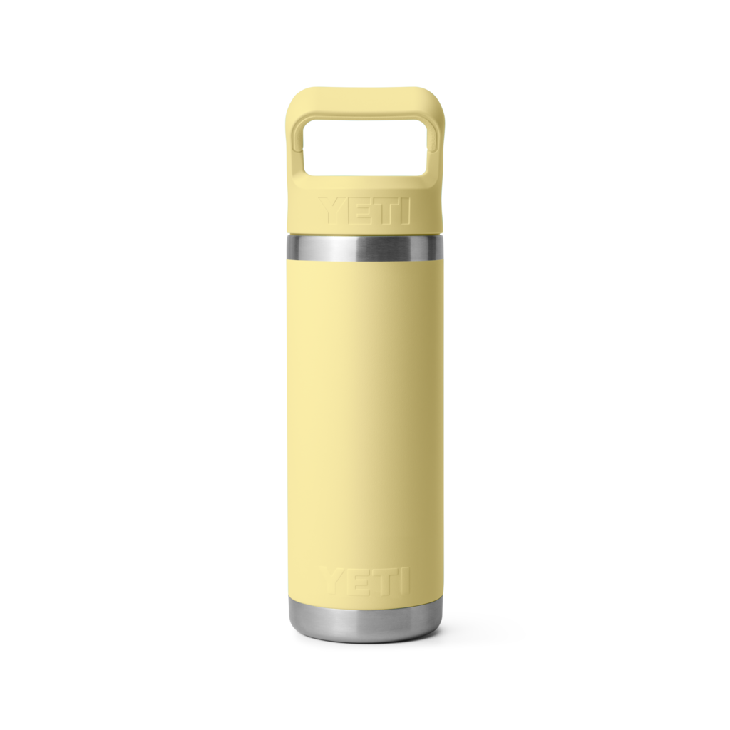 Yeti YETI Rambler® 18oz (532 ml) Water Bottle – Colour-Matched Straw Cap – Vacuum Insulated – Leakproof – Stainless Steel
