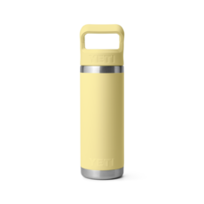 Yeti YETI Rambler® 18oz (532 ml) Water Bottle – Colour-Matched Straw Cap – Vacuum Insulated – Leakproof – Stainless Steel