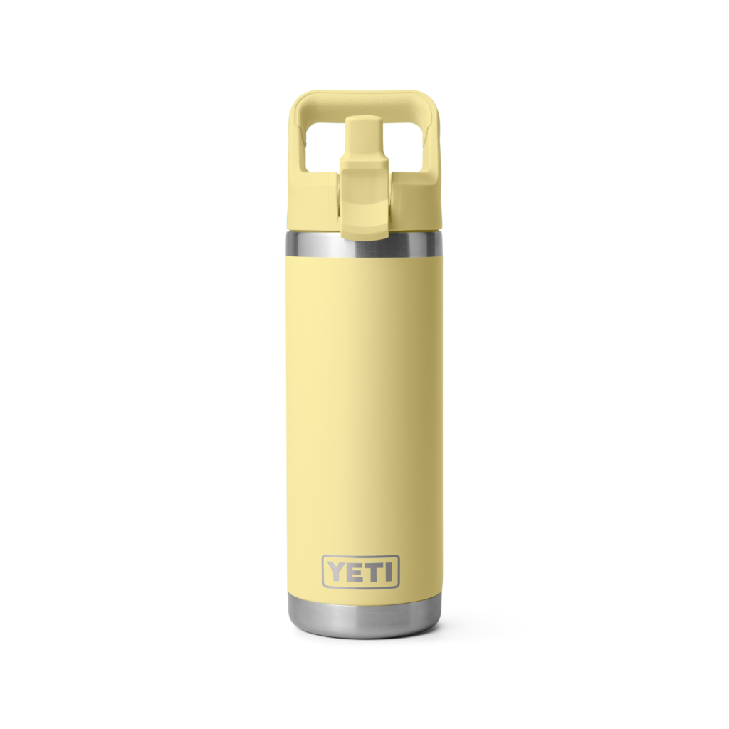 Yeti YETI Rambler® 18oz (532 ml) Water Bottle – Colour-Matched Straw Cap – Vacuum Insulated – Leakproof – Stainless Steel