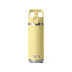 Yeti YETI Rambler® 18oz (532 ml) Water Bottle – Colour-Matched Straw Cap – Vacuum Insulated – Leakproof – Stainless Steel