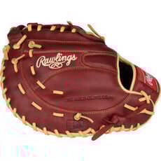 Rawlings Rawlings Sandlot Series 12.5-Inch First Base Mitt – Oiled Leather – Zero Shock Palm – Game-Ready Fit