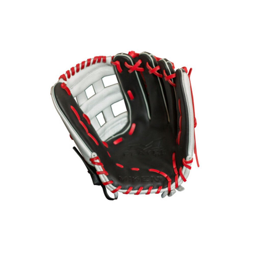 Rawlings Miken Players Series Slo-Pitch Softball Glove – All-Leather Shell – Reinforced Palm Pad