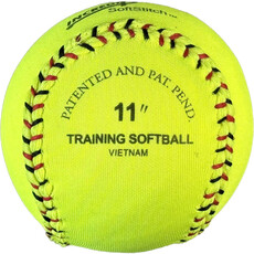 Easton Easton 11-Inch Neon Softstitch Incredi-Ball – Yellow – Soft Training Baseball with Poly Core | Case/12