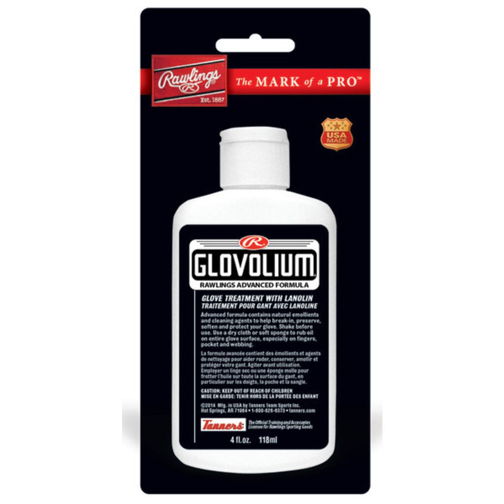 Rawlings Rawlings Glovolium™ II Leather Glove Treatment – G25GIIBP – Cleans, Conditions & Breaks In Gloves