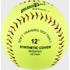 Easton Incredi-Ball12-Inch SoftTouch Training Ball - Neon - Safe Training Ball for Baseball & Softball - Item #6036651