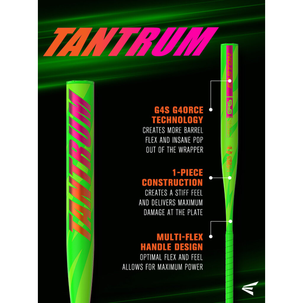 Easton EASTON TANTRUM SLOWPITCH BAT - 1PC 12.75" LOADED