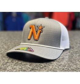 HTOS Northstars Rope Trucker Hat w 3D logo