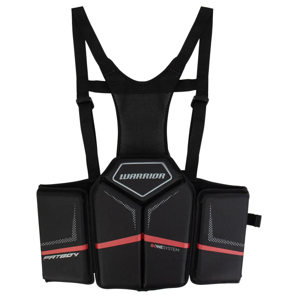 Warrior Warrior Fatboy Rib Guard High-Impact Lacrosse Protection with Spine Coverage (FBRP3)