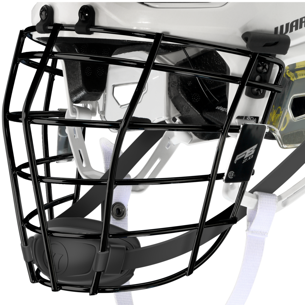 Warrior Warrior 23 Fatboy Facemask 2.0 Maximum Box Lacrosse Facial Protection