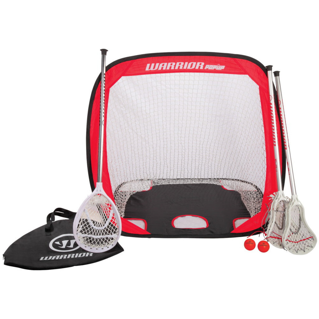 Warrior Warrior Pop Up Lacrosse Set
