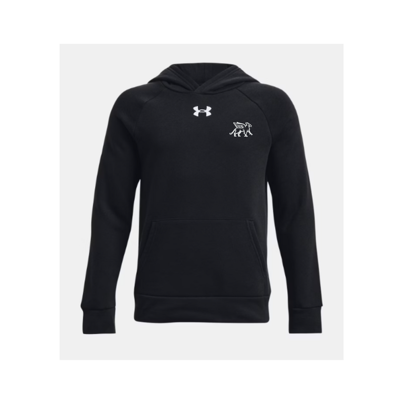 Gryphons UA Hoodie Crossed Hockey Sticks - YOUTH