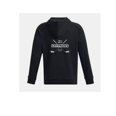 Under Armour YOUTH Gryphon UA Hoodie Crossed Hockey Sticks
