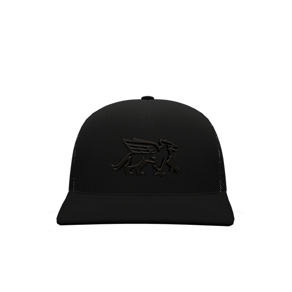 Gryphons  Snapback - All Blk with 3D EMB