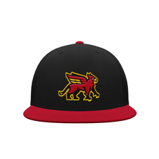 Gryphons Fitted  Hat BLK/RED