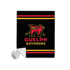 Guelph Gryphons Stacked Blanket