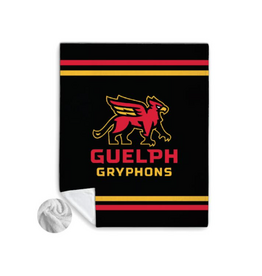 Guelph Gryphons Stacked Blanket