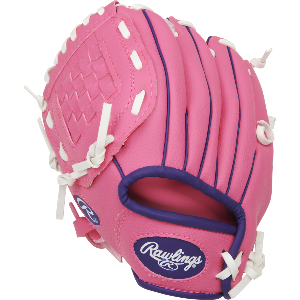Rawlings Rawlings Players Series Youth 9-Inch Baseball Glove with Ball – Basket Web, Easy Close Shell