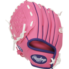 Rawlings Rawlings Players Series Youth 9-Inch Baseball Glove with Ball – Basket Web, Easy Close Shell