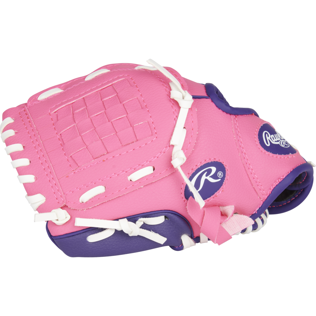 Rawlings Rawlings Players Series Youth 9-Inch Baseball Glove with Ball – Basket Web, Easy Close Shell