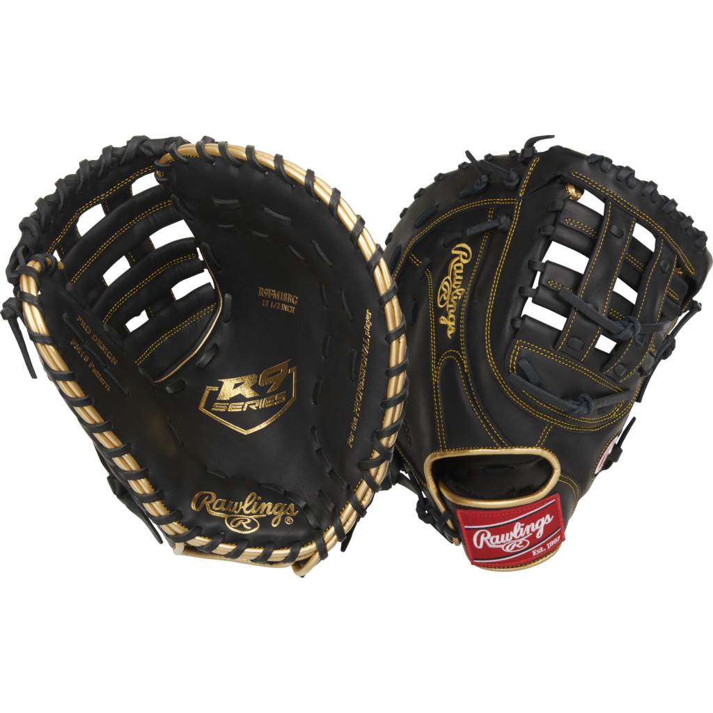 Rawlings Rawlings R9 Baseball Series First Base Mitt – Left-Hand Throw – Youth/Select Players