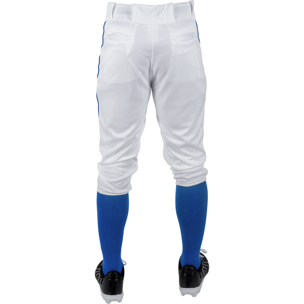 Rawlings Rawlings Youth Knicker-Style Launch Baseball Pant with Piping – Semi-Relaxed Fit, Stretch Fabric, Pro Features