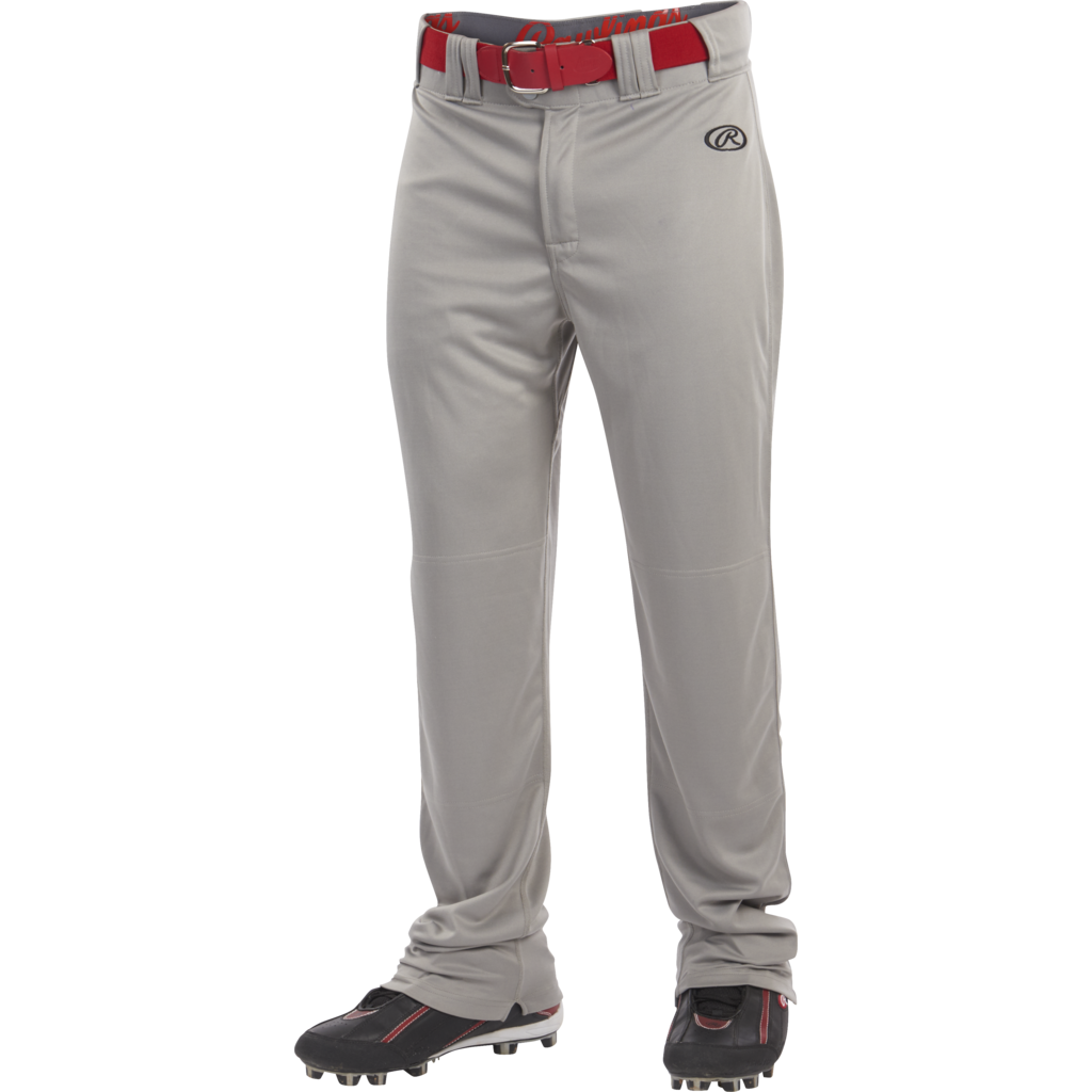 Rawlings Rawlings Adult Launch Baseball Pant – Semi-Relaxed Fit – Stretch Fabric with Gel-Grip Waistband – Solid Color Design