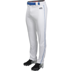 Rawlings Rawlings Youth Launch Baseball Pant with Piping – Semi-Relaxed Fit – Gripper Waistband – Pro Style Features