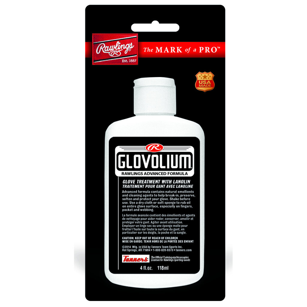 Rawlings Rawlings Glovolium™ II Leather Glove Treatment – G25GIIBP – Cleans, Conditions & Breaks In Gloves