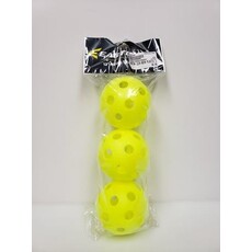 Easton Easton 12-Inch Plastic Training Wiffle Balls – 3-Pack – Durable Practice Balls for Baseball & Softball