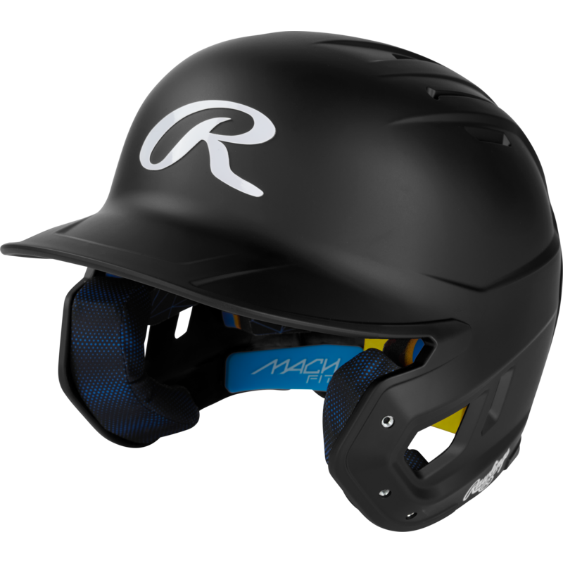 Rawlings RAWLINGS MACH-FIT 1-TONE BASEBALL HELMET
