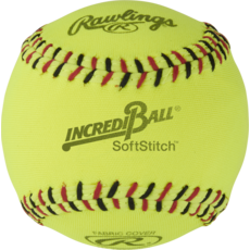 Rawlings Rawlings Incredi-Ball12" Yellow Soft Stitch Baseball [Case/12]