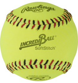 Rawlings Rawlings Incredi-Ball12" Yellow Soft Stitch Baseball [Case/12]